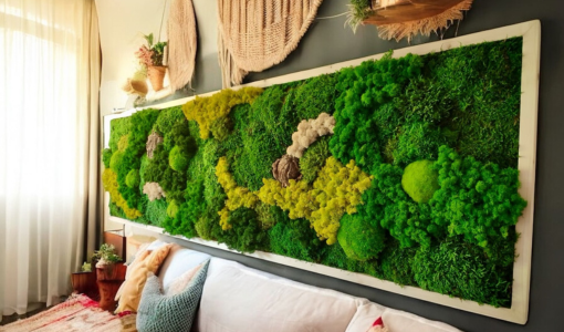 CUADRO DE MUSGO Y LIQUEN ISLANDES EN TONOS VERDES Y BEIGE CON INCRUSTACIONES DE MADERAS NOBLES CUADRO DE MUSGO Y MUSGO RENO ISLANDES EN TONOS VERDES Y BEIGE CON INCRUSTACIONES DE MADERAS NOBLES